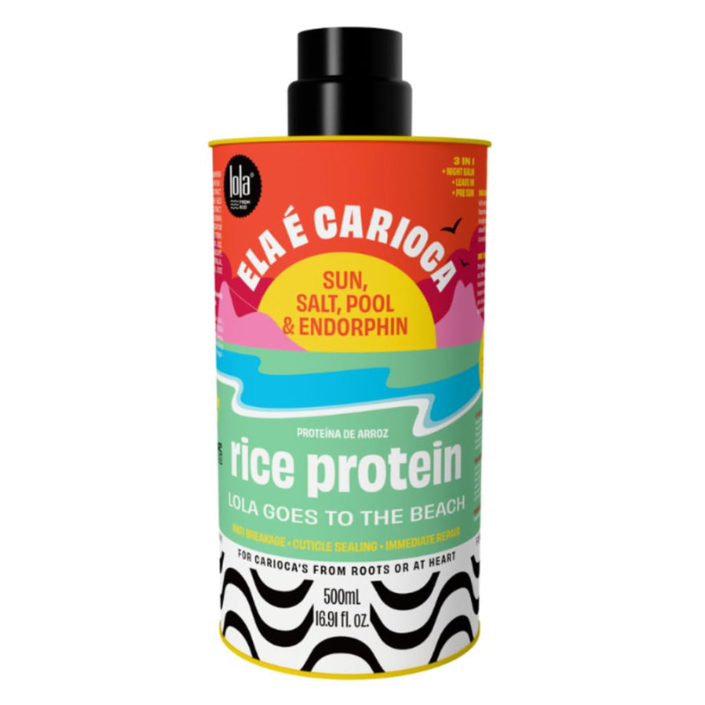Lola Ela E Carioca Hair Protein Repair Detangler and Leave In Treatment 16.91Oz (500ml)
